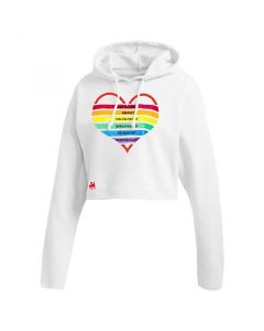 Hoodie Damen, kurz, Heart