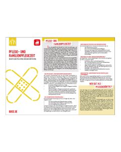 Infopointflyer "Pflege- und Familienpflegezeit"