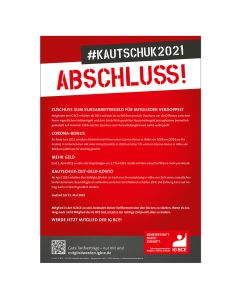 Poster Tarifabschluss