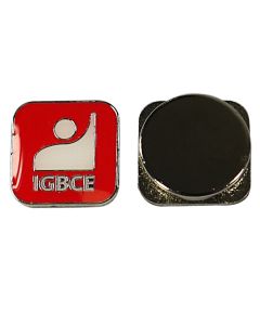 Pin Logo positiv mit Magnet 15 x 15 mm (VPE 10)