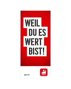 IGBCE X-Banner Bespannung "Standard Tarif"