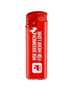 Elektro-Feuerzeug, rot - Tarifrunde 2026
