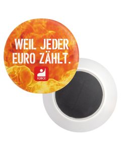 Magnet-Button FEUER - Tarifrunde 2026