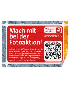 Statik-Aufkleber - Tarifrunde 2026